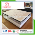 Hot selling new design latex memory foam mattress for sale
